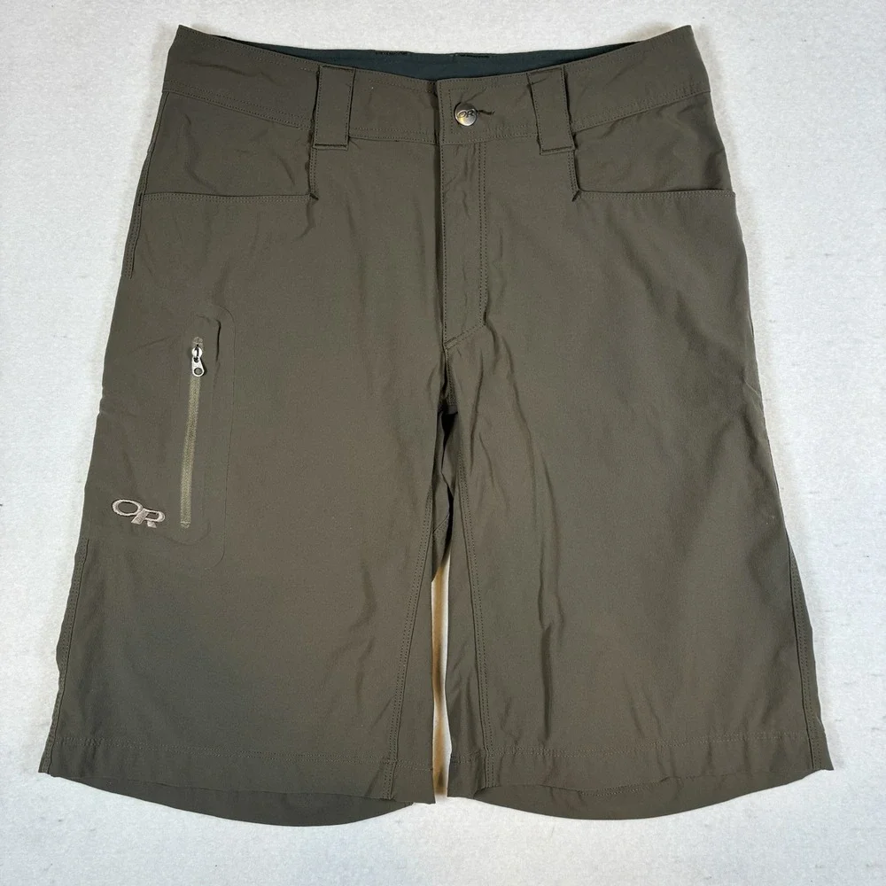 OR Outdoor Research Shorts Ferrosi Men's 30 Brown Nylon Stretch Hiking  Gorpcore